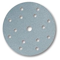   MIRKA Q.SILVER tépőzáras csiszolótárcsa Ø150mm 15 lyukas P80