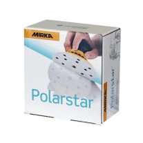   MIRKA POLARSTAR SC tépőzáras csiszolófilm 150mm 15lyukas P1000