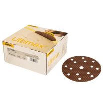   MIRKA ULTIMAX tépőzáras csiszolótárcsa 150mm 15 lyukas P150